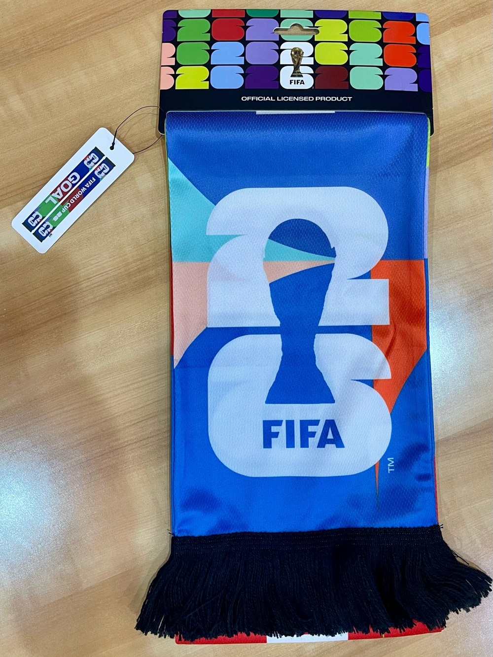 FIFA 2022 Official Tournament Scarf - Blue Multi